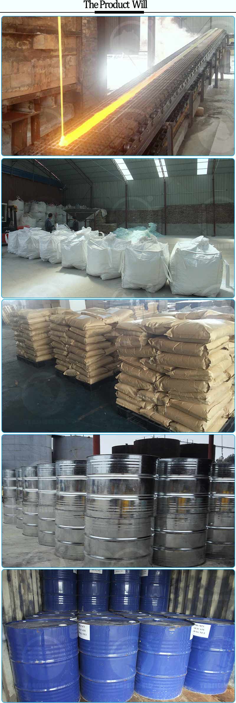 China Qingdao supplier lowest price Sodium Silicate