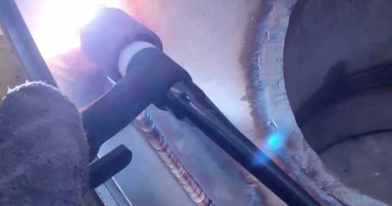 What are the measures to solve the burn-through and deformation of stainless steel plate welding?
