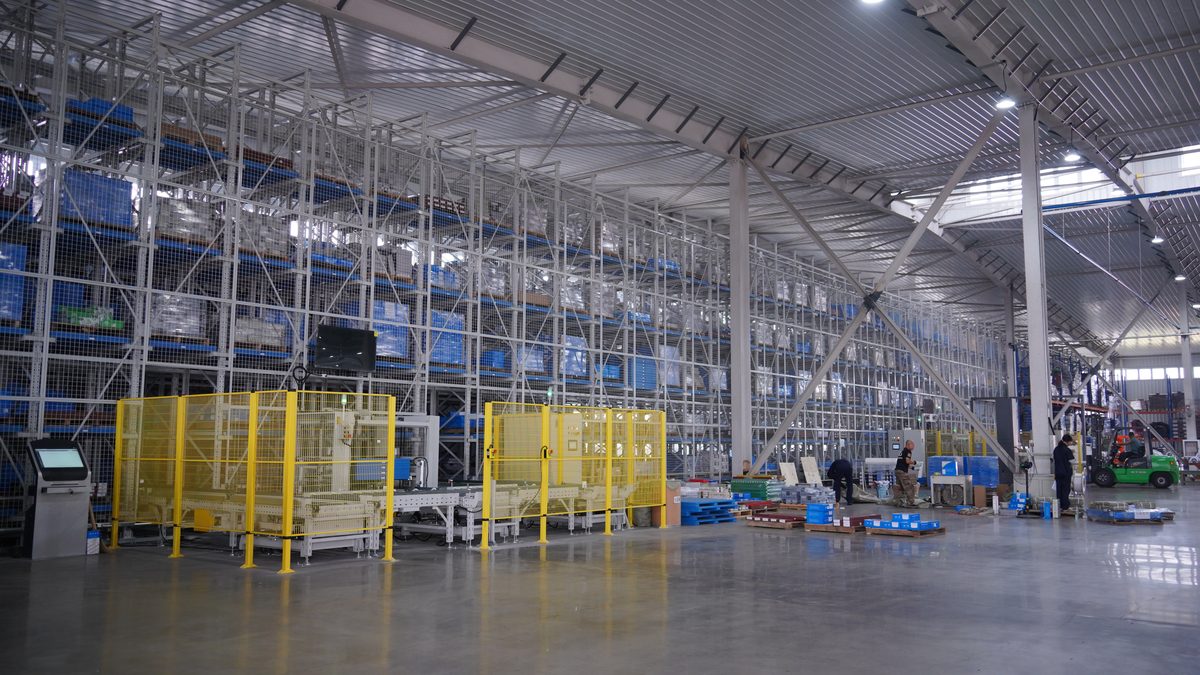 Almacén automatizado de gran altura