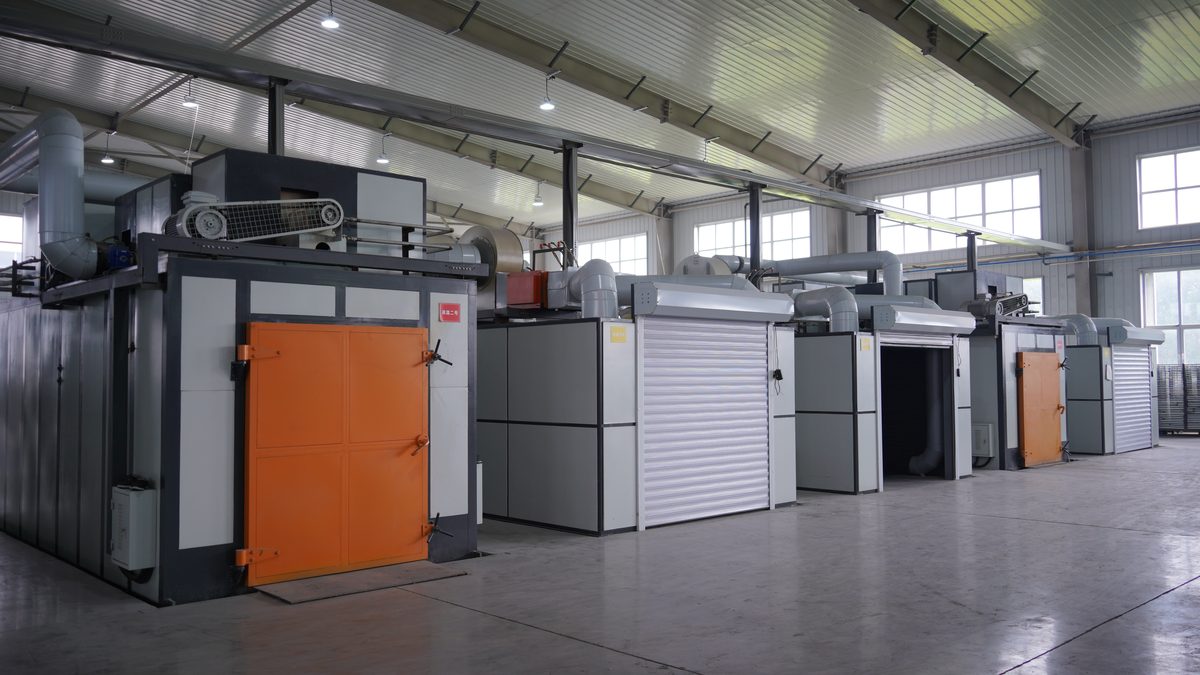 Máquina de secado de electrodos